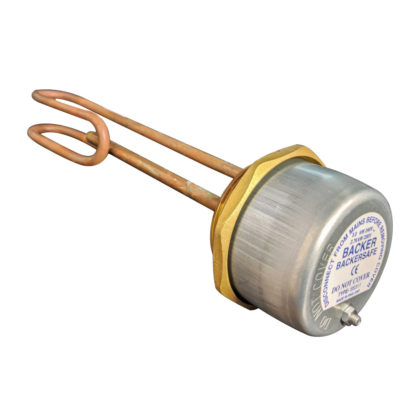 Ideal Elements 3kW Single Copper Immersion Heater, 11" Side Photo