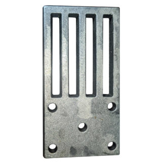 Firebird Inset Stove Grate, 16" Front Photo