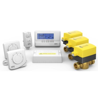 EPH Hardwired 3 Zone Heating Control Pack, 3/4" Front Photo